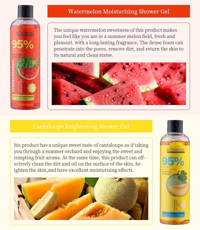 Kormesic Watermelon Body Wash/shower gel. thumbnail 2