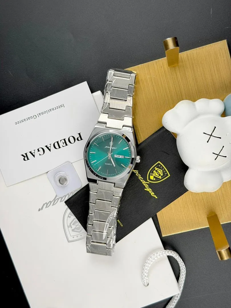 Emerald Steel Classic Watch
