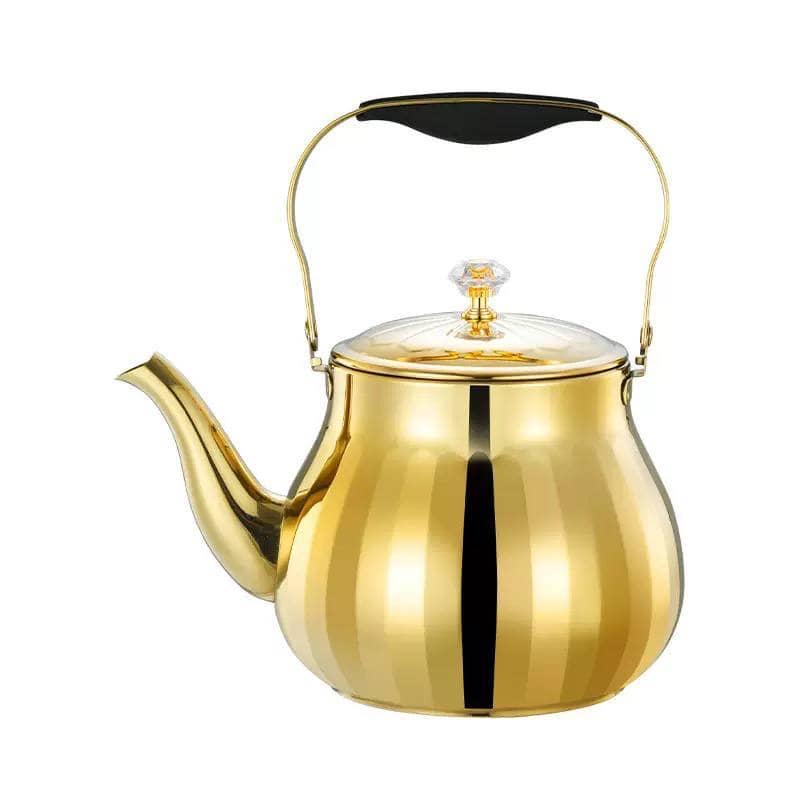 HERBAL TEA GOLD KETTLE thumbnail 2