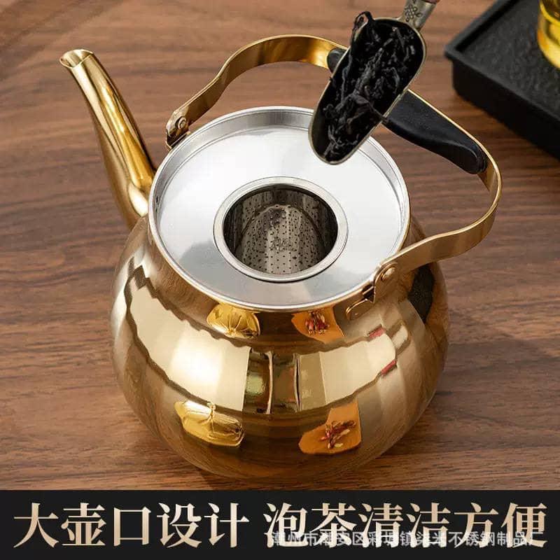 HERBAL TEA GOLD KETTLE thumbnail 3
