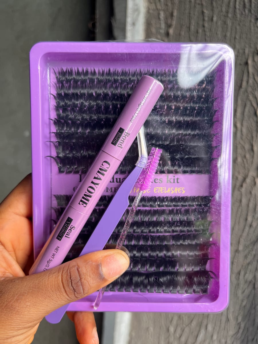 Purple tray