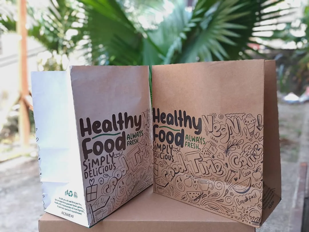 Good Time White Take Out Bag thumbnail 2