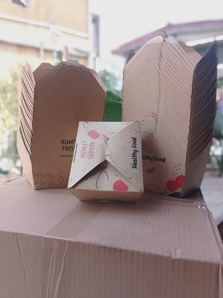 Good Time Kraft (Brown) Lunch Pack (Full Colour Design) thumbnail 3