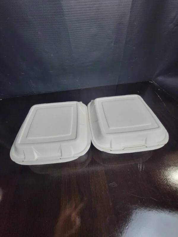 Large Bagasse Salad/Snack Box thumbnail 2