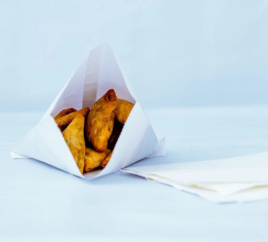 A5 White Snack Bag