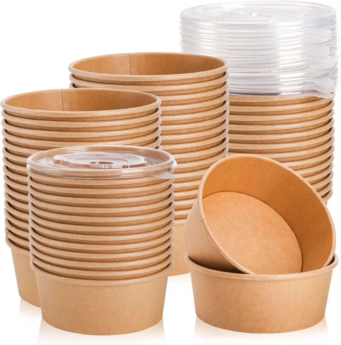 Kraft (Brown) Round Soup Bowl thumbnail 2