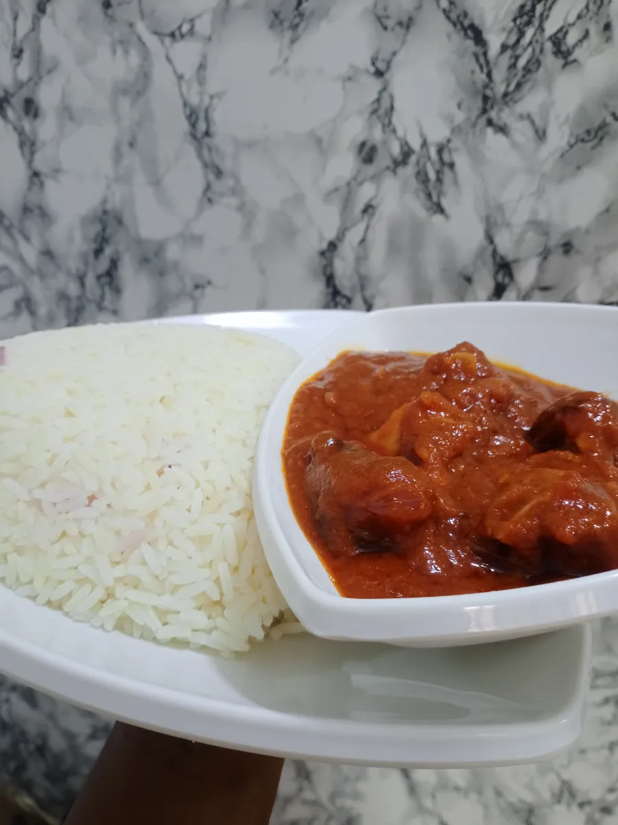 Rice And stew