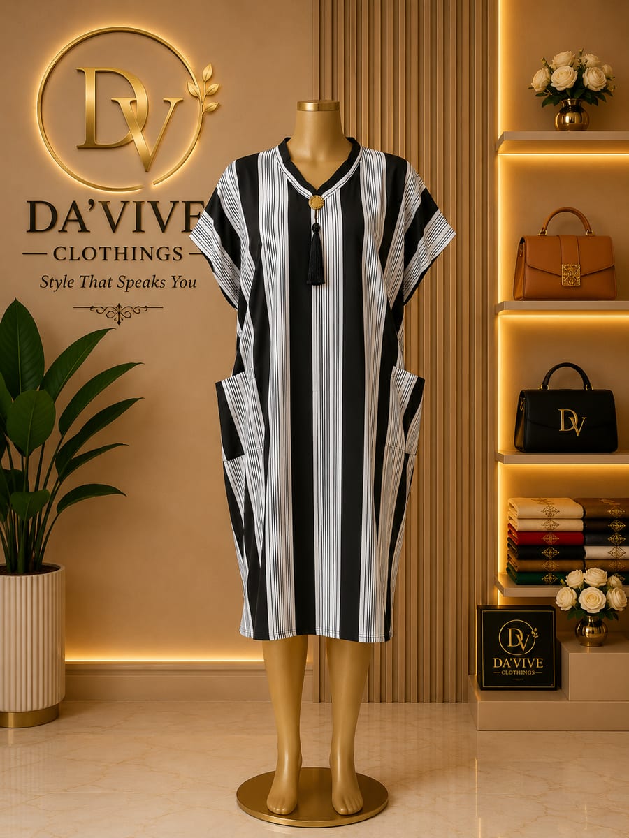 Short Kaftan Gown