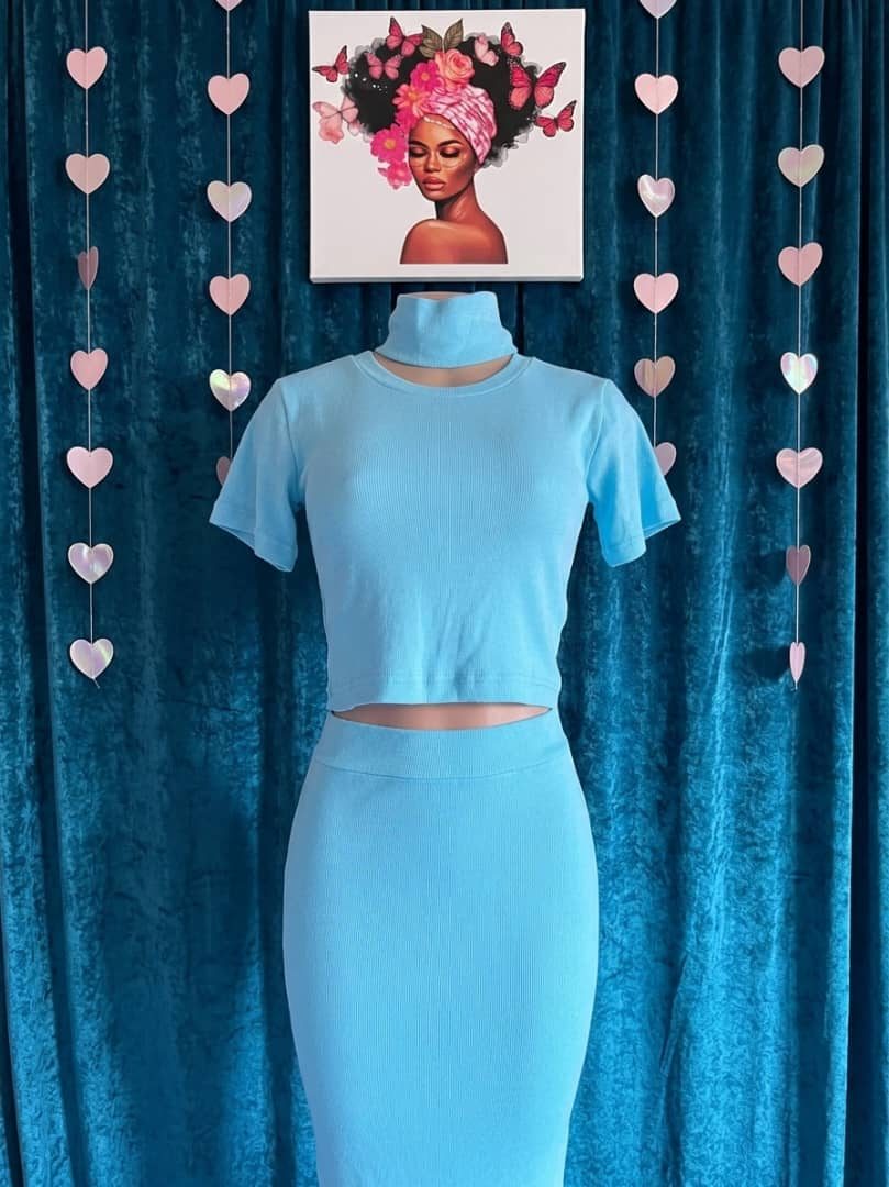 Skirt and top