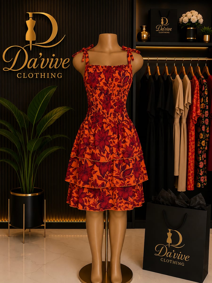 Mini gown
