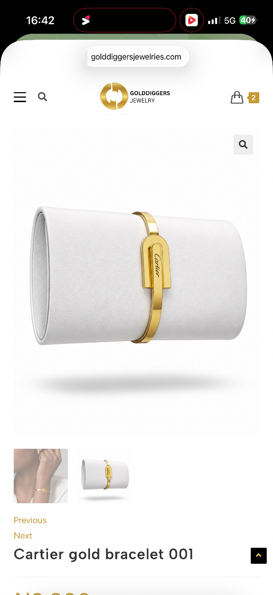 Cartier bracelet
