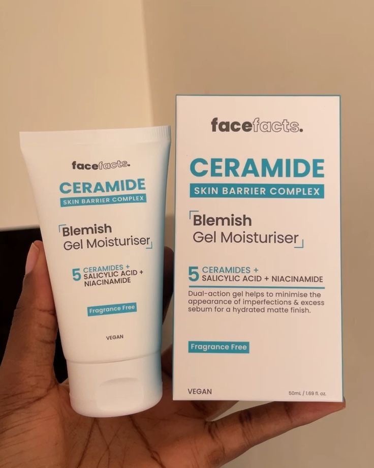 Facefact blemish gel moisturizer