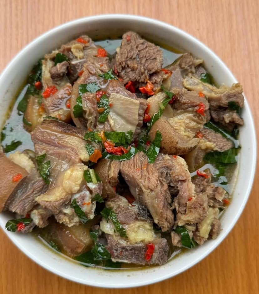 Yam x Goat Meat Pepper Soup