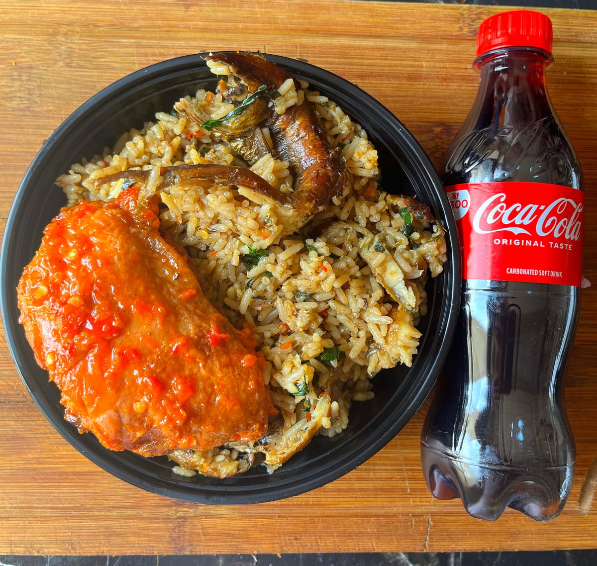 Pepper soup rice