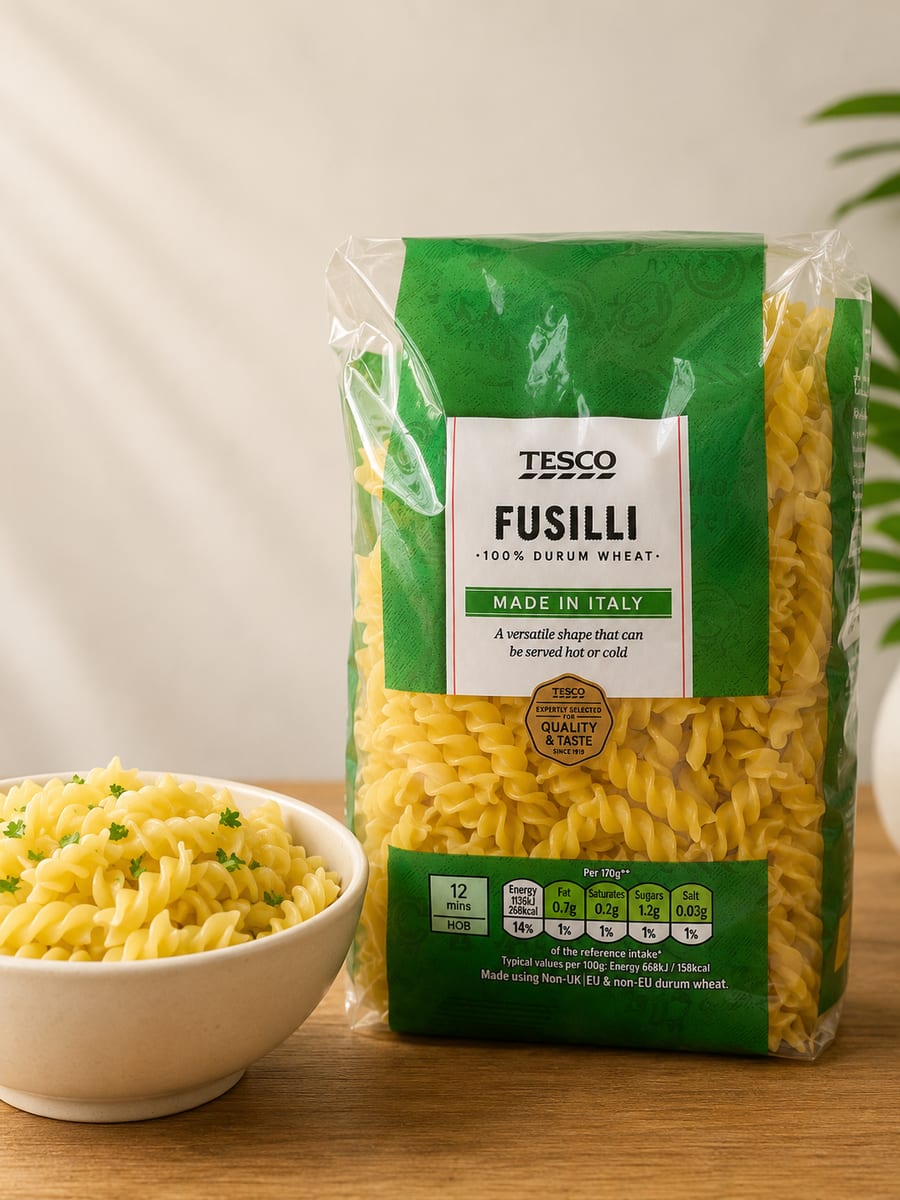 Tesco Fusili Pasta