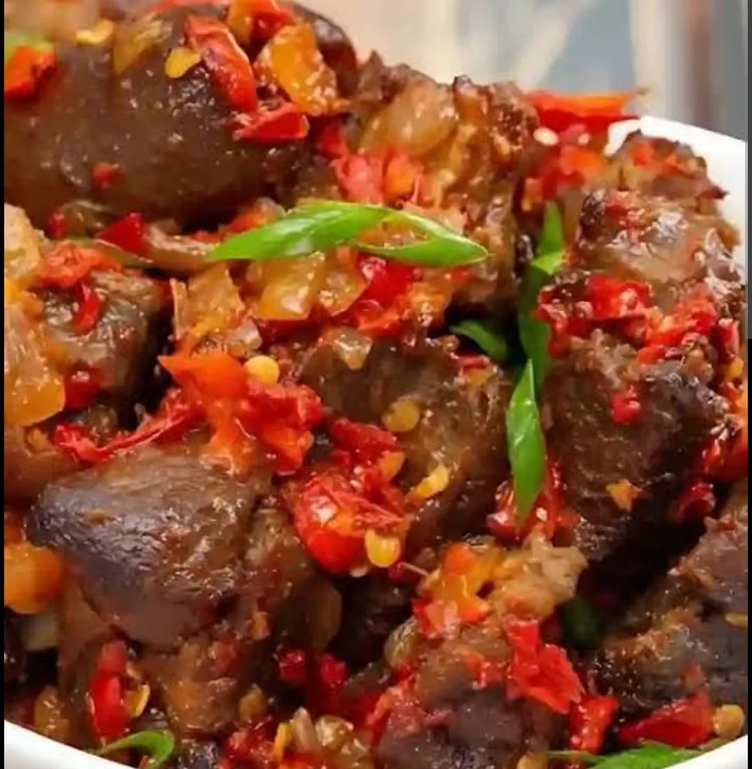 Peppered goat meat