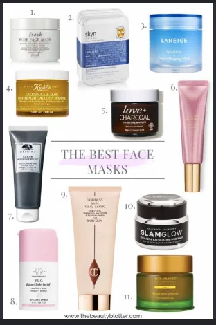 face mask skincare